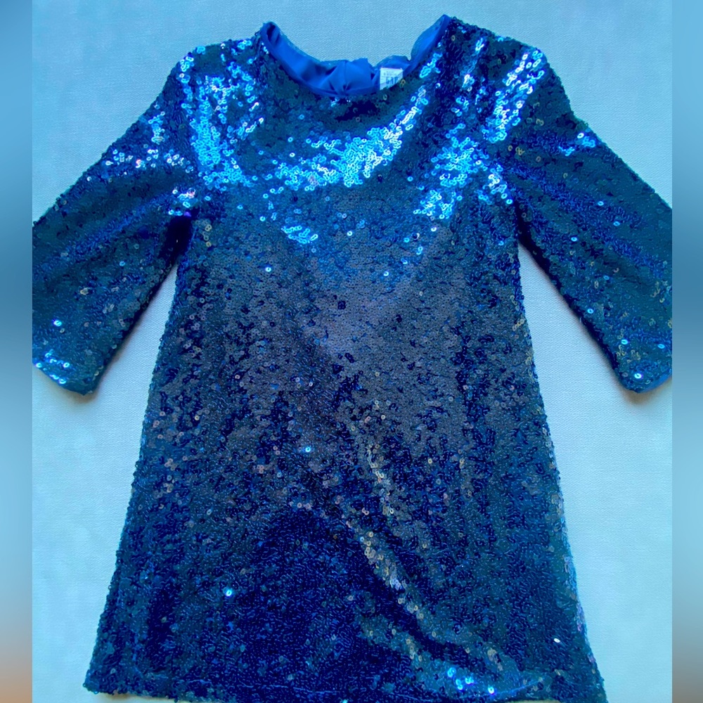Girls Gap Sequin Dress Size Medium